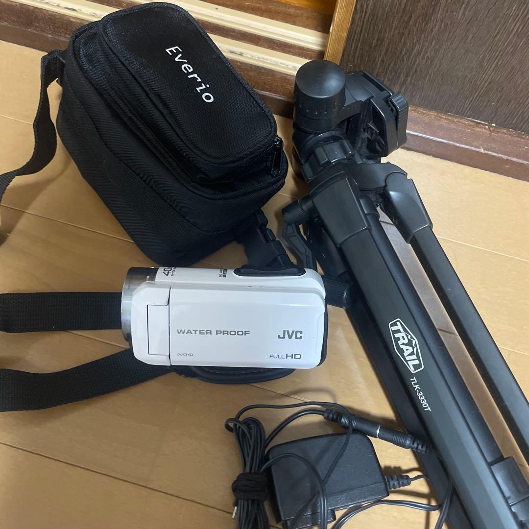 JVC 防水ビデオカメラ 40倍光学ズーム