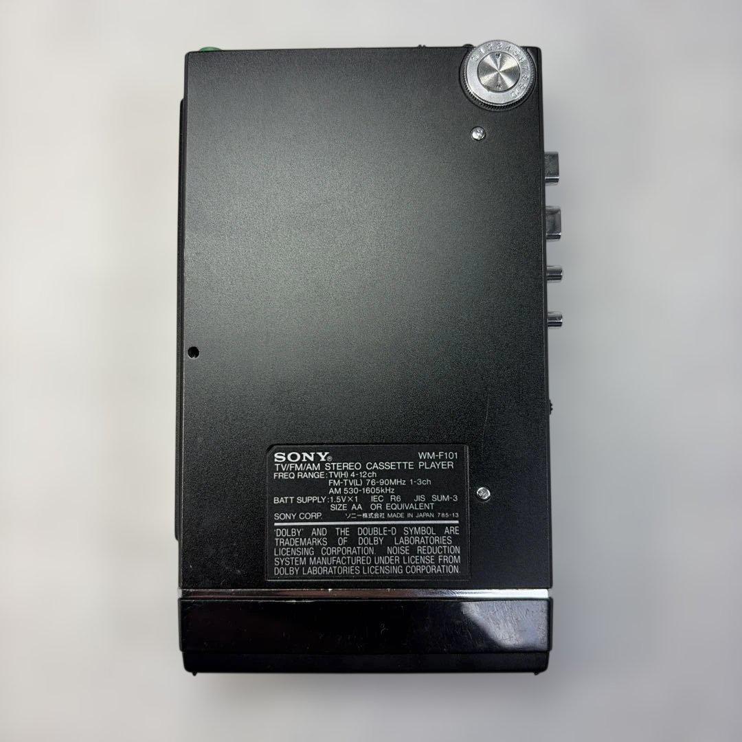 SONY WM-F101 カセットプレヤー ジャンク