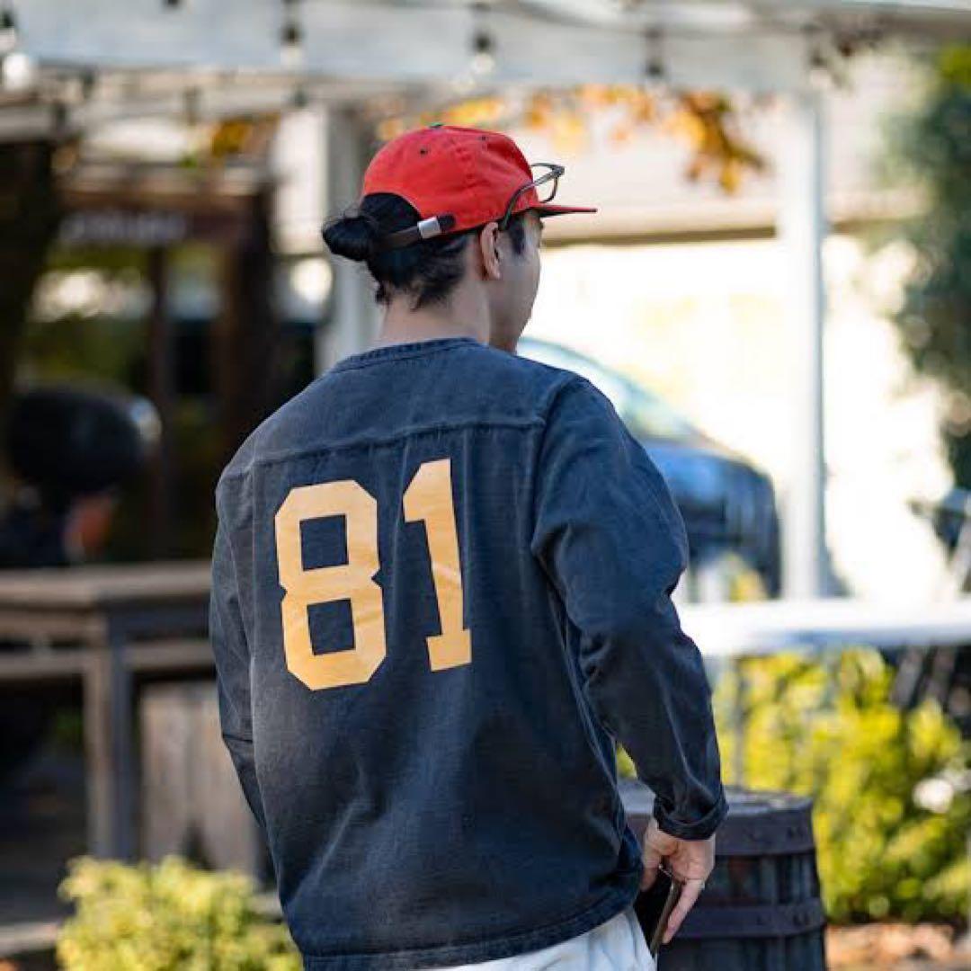 は*様 入手困難品！MISSION DISTRICTフットボールTシャツ！81