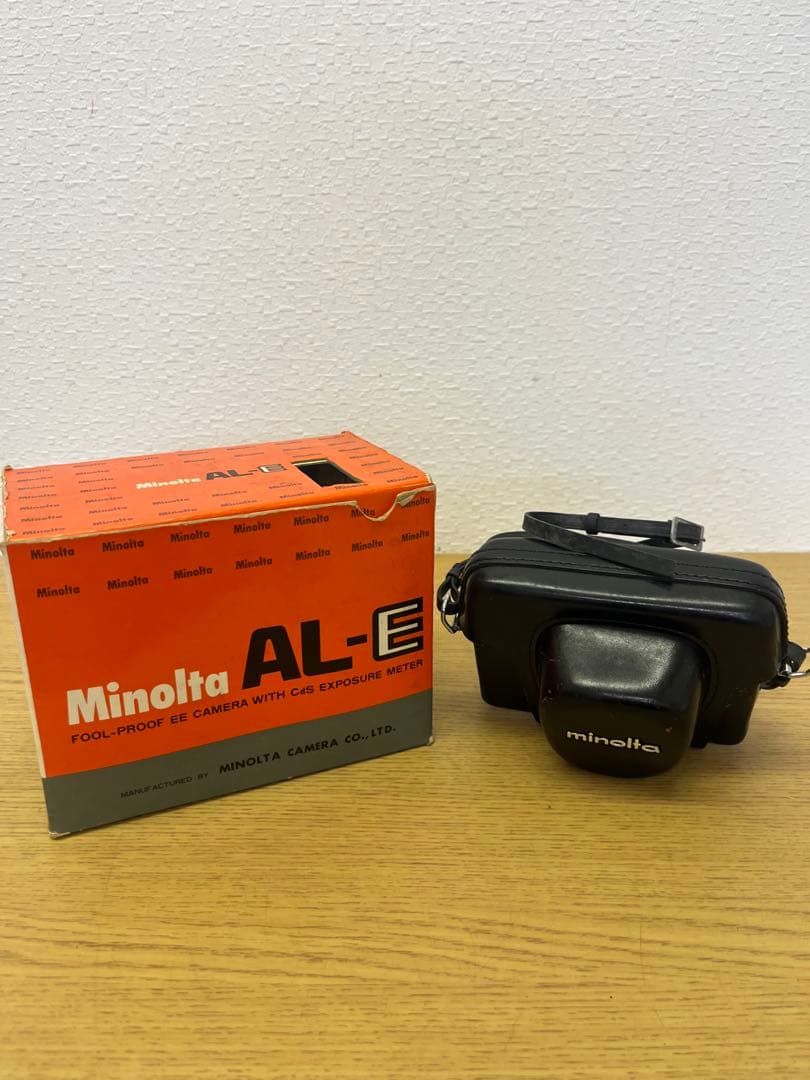 ミノルタ minolta AL-E フィルムカメラ　希少　カメラ　箱付き