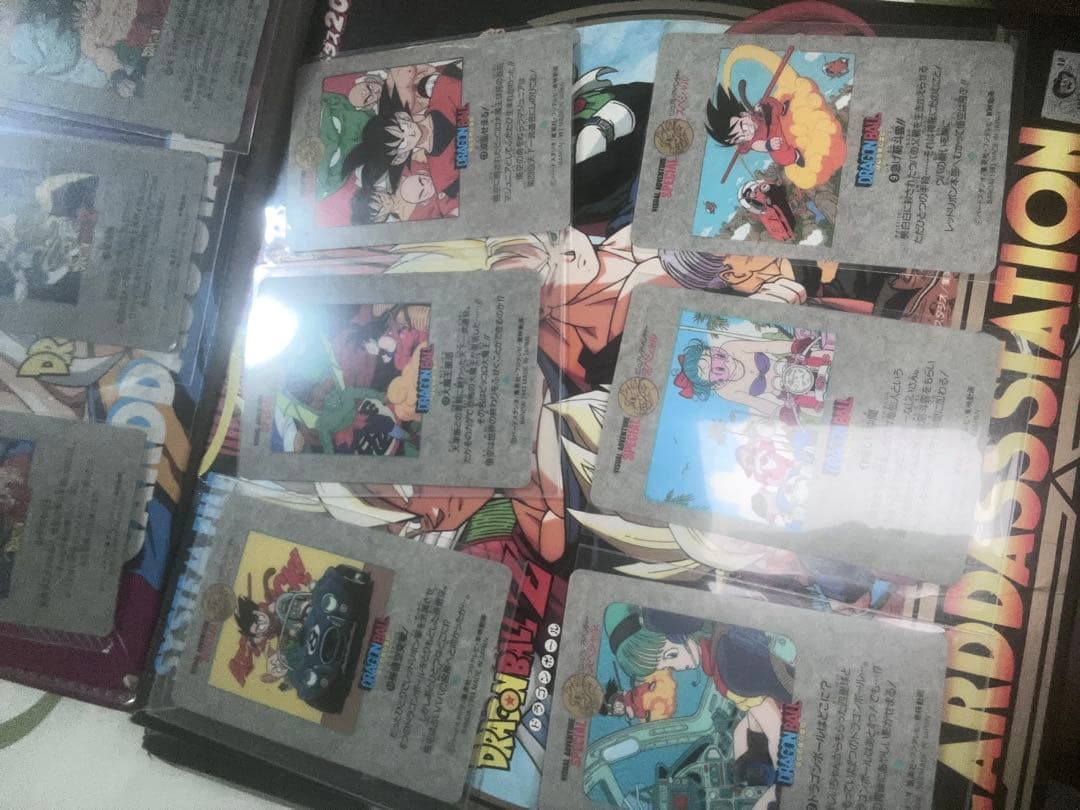 当時物！ドラゴンボールビジュアルアドベンチャースペシャルセット　美品　カードダス