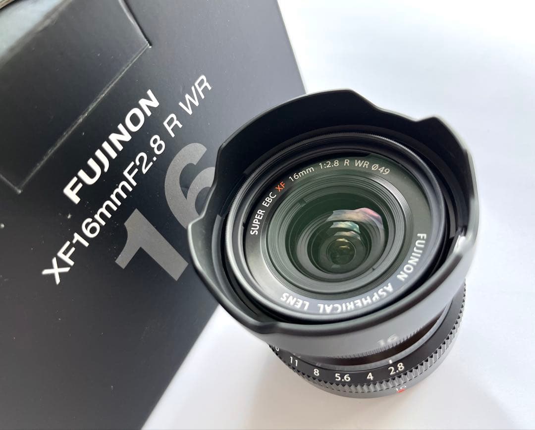 Fujinon XF 16mm F2.8 R WR ＋保護フィルター