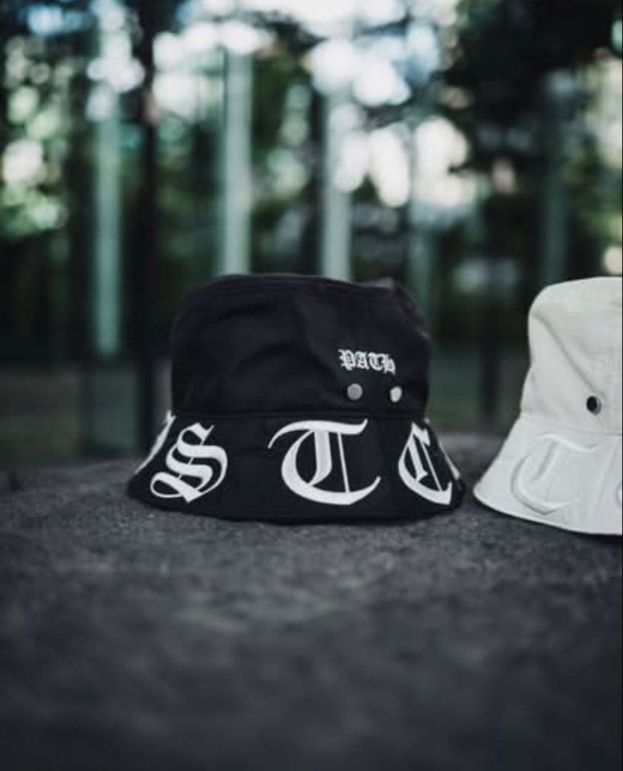 cvtvlist カタリスト ロゴ入り バケットハット 黒