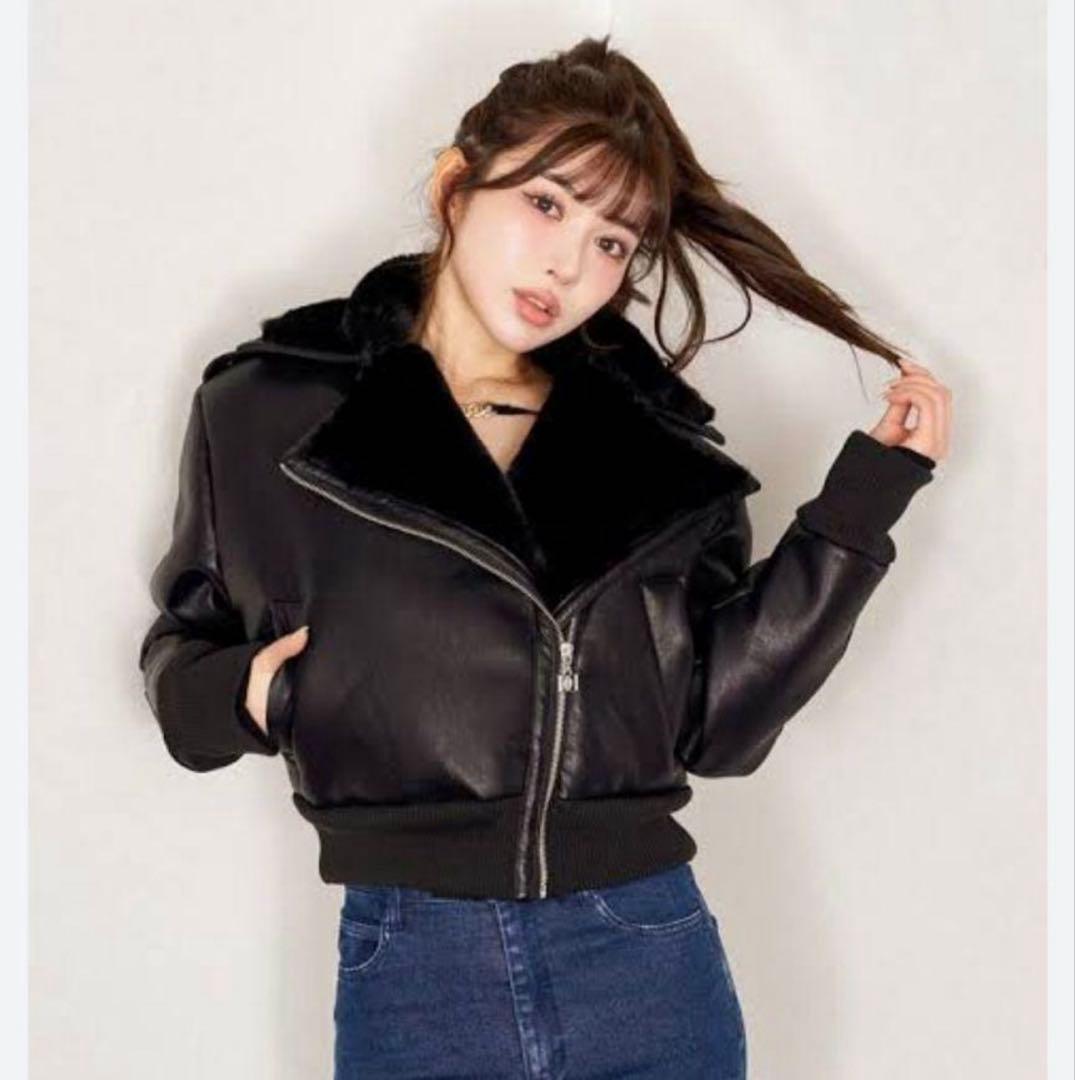 darich 完売　ライダースショートダウン　ダーリッチ