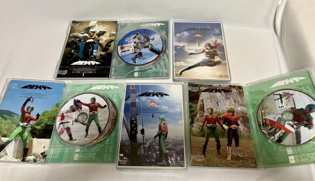 仮面ライダー スカイライダー DVD BOX 全巻　全5巻　仮面ライダー　特撮