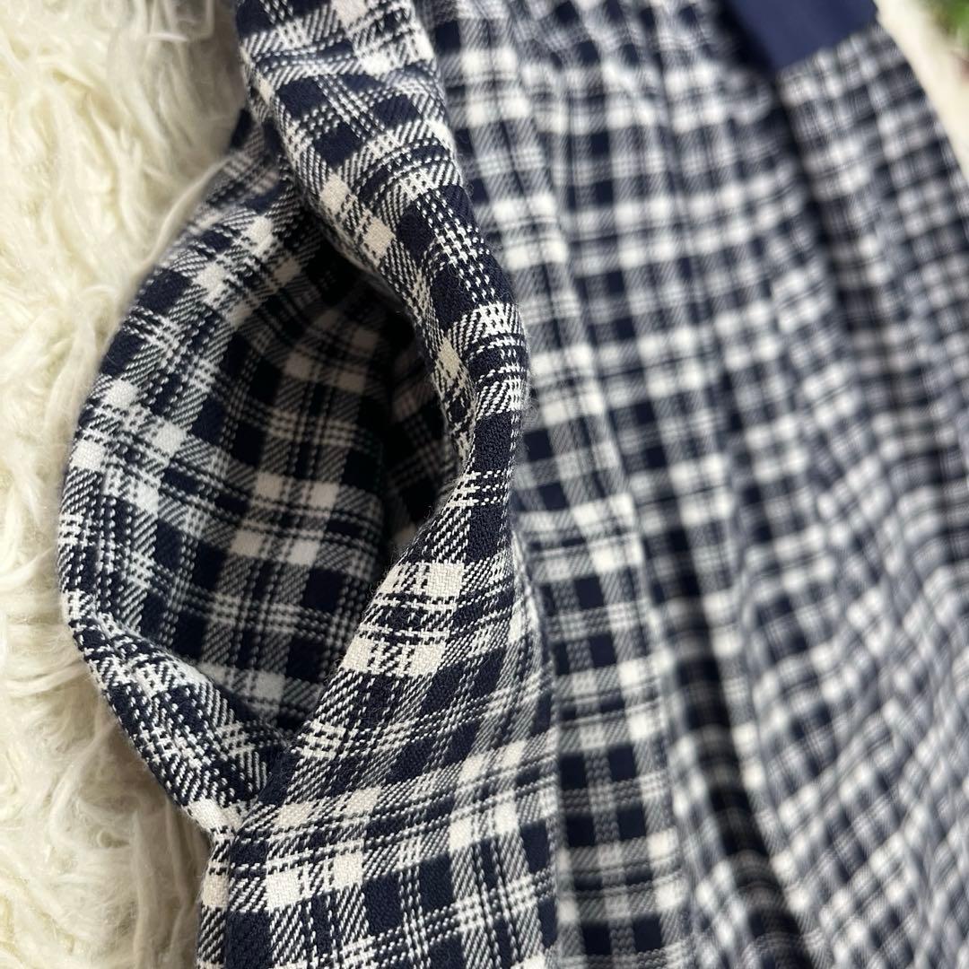 美品✨ファミリア　フォーマルアンサンブル130白襟ワンピース　ボレロ卒園式入学式