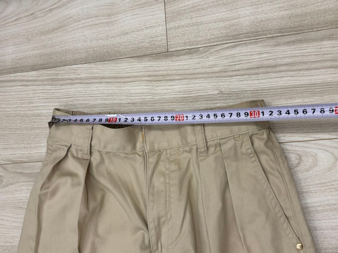 ドゥロワー drawer タック　チノパン