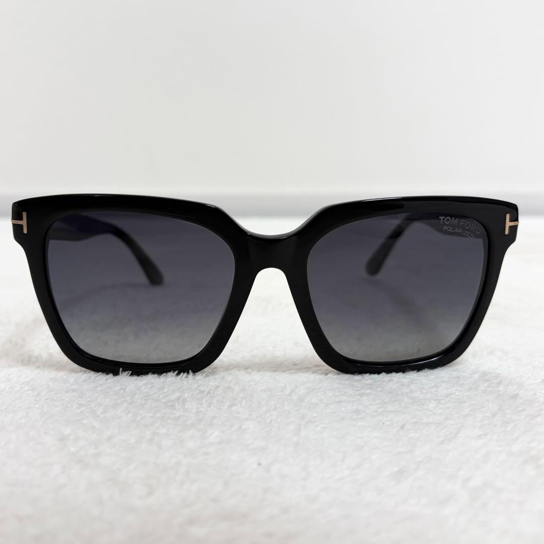 【美品】トムフォード サングラス TF952 Selby ブラック