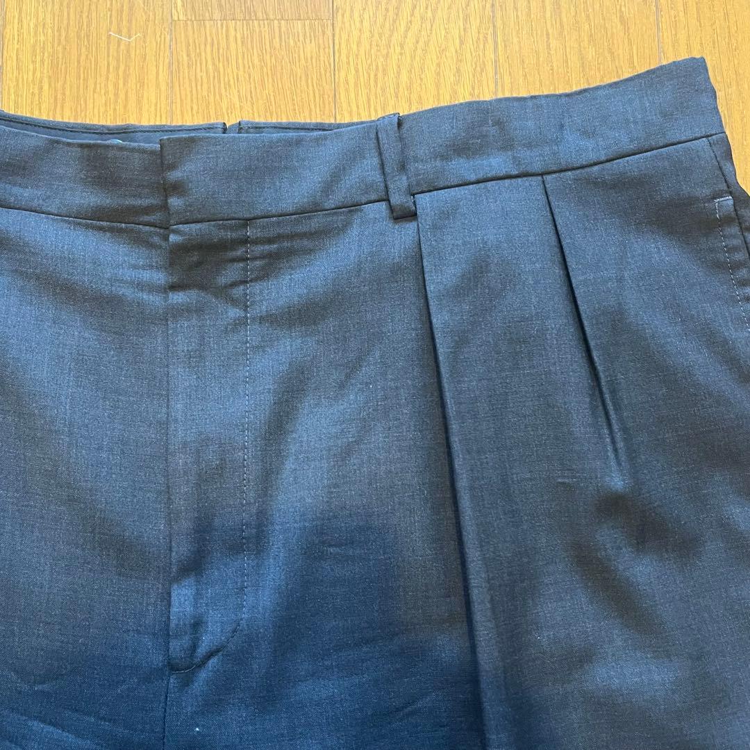 90's ラルフローレン　イタリア製　ヴァージンウールスラックス　36×30