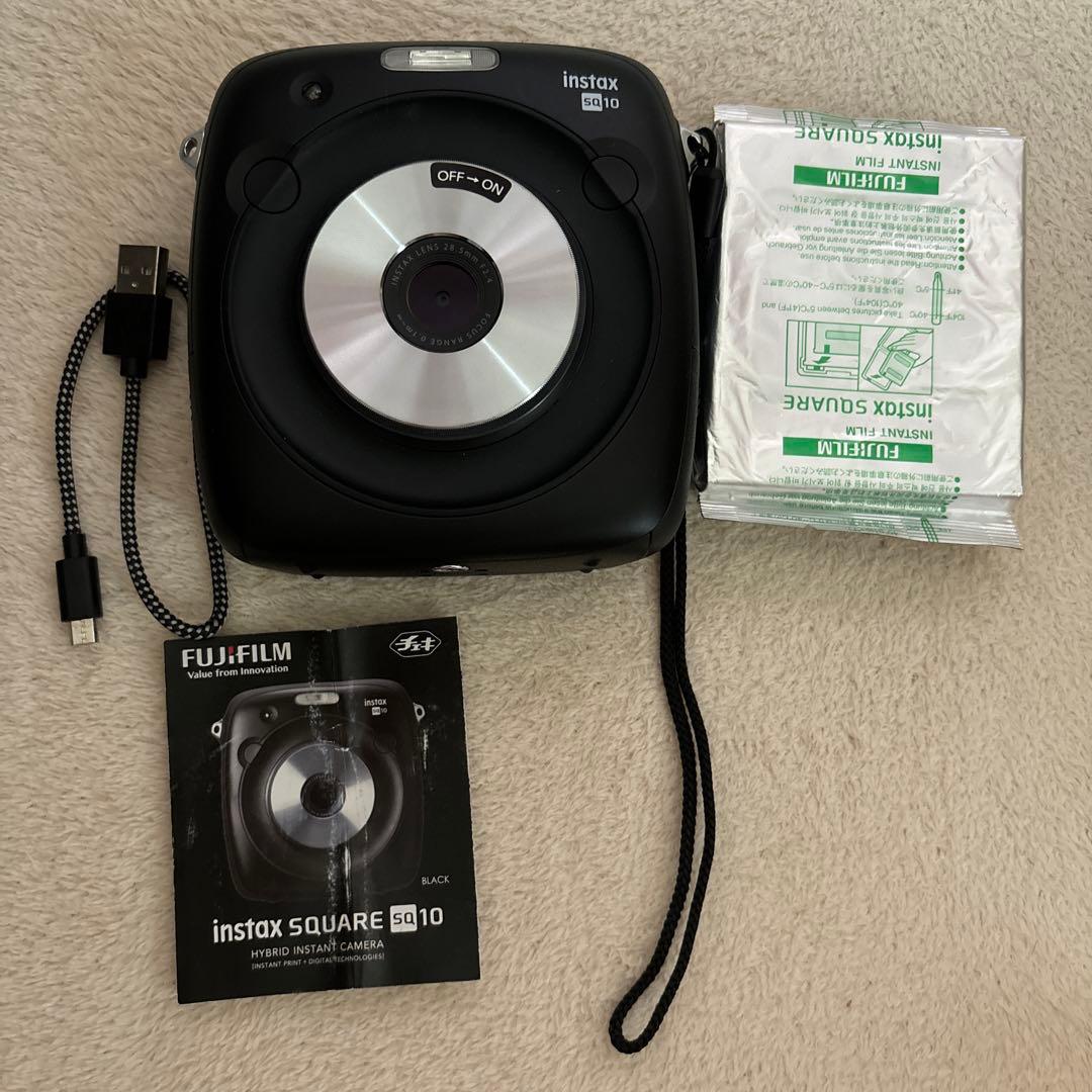 Instax sq10 ブラック