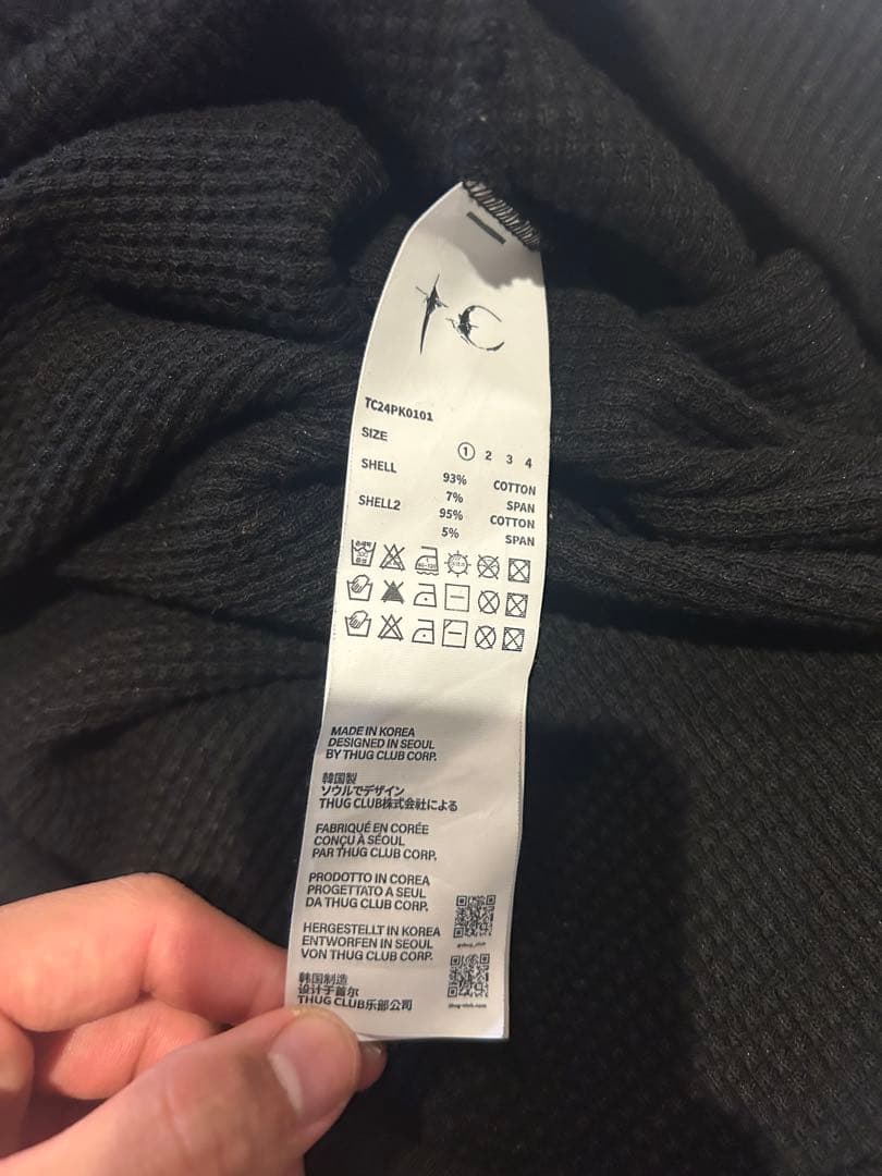 Thug Club サーマルニット　サグクラブ