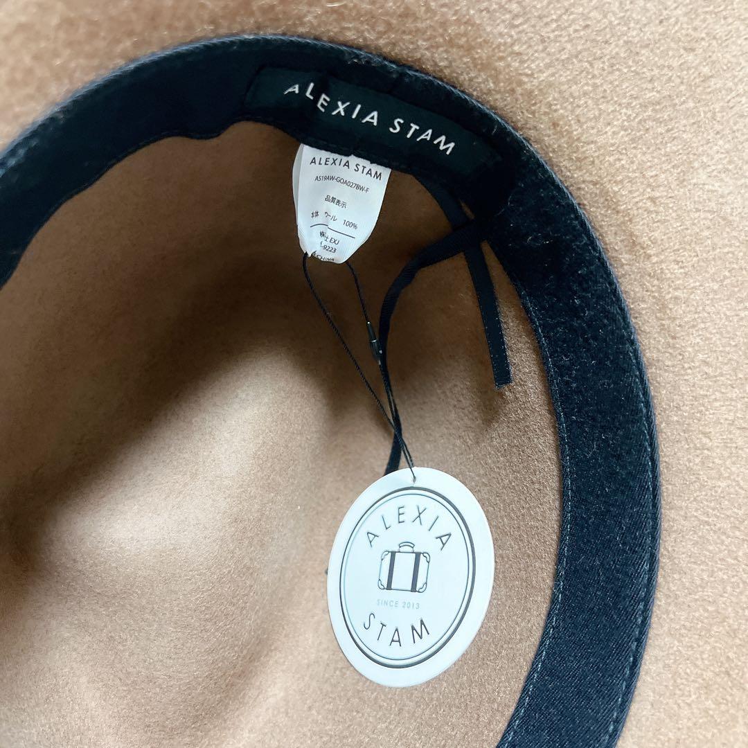 【新品タグ付】ALEXIA STAM Flat Brim Fedora Hat