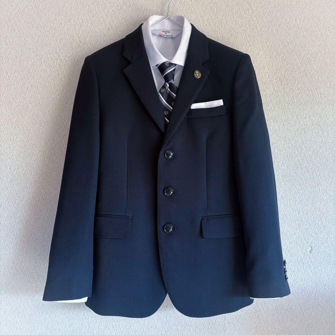 美品 ワルツバイビ－ムスデサイン フォ－マルス－ツ ブラック 卒服 150