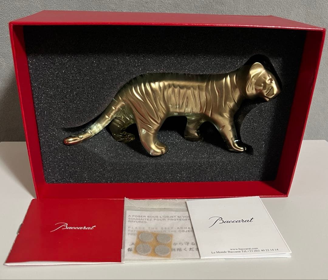 BACCARAT バカラ　虎　ゴールド★