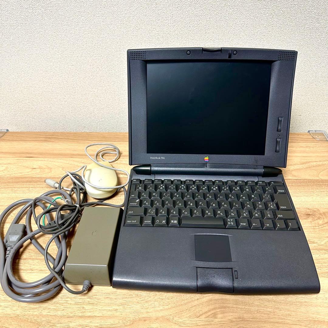 ビンテージApple Macintosh Power Book 550c