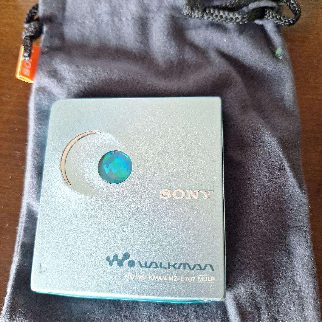 SONY MZ-E707 ポータブルMDプレーヤー