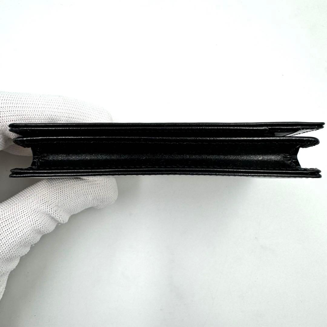 新品✨MONTBRANC 名刺入れ　本革　ブラック　付属品完備