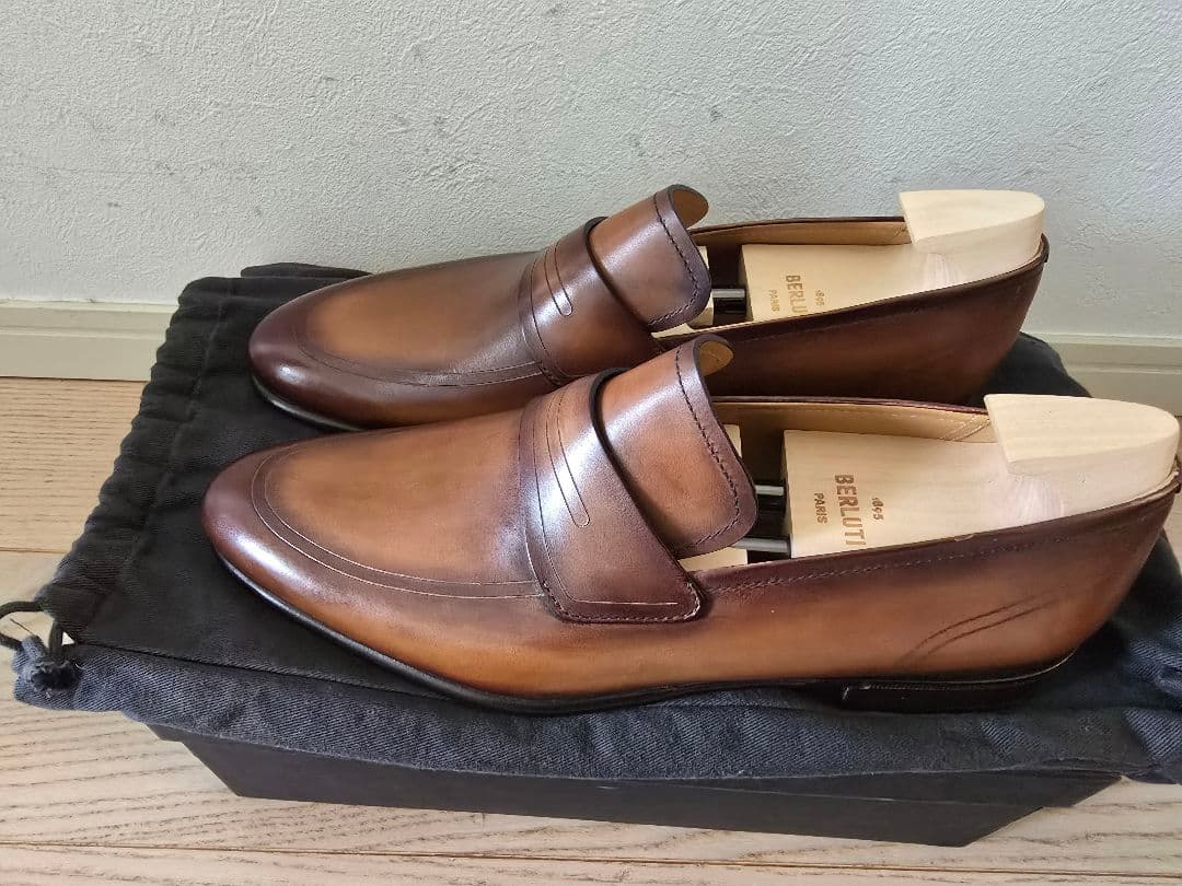 ※純正シューツリー&未使用品　ベルルッティ　ブリュレ7E