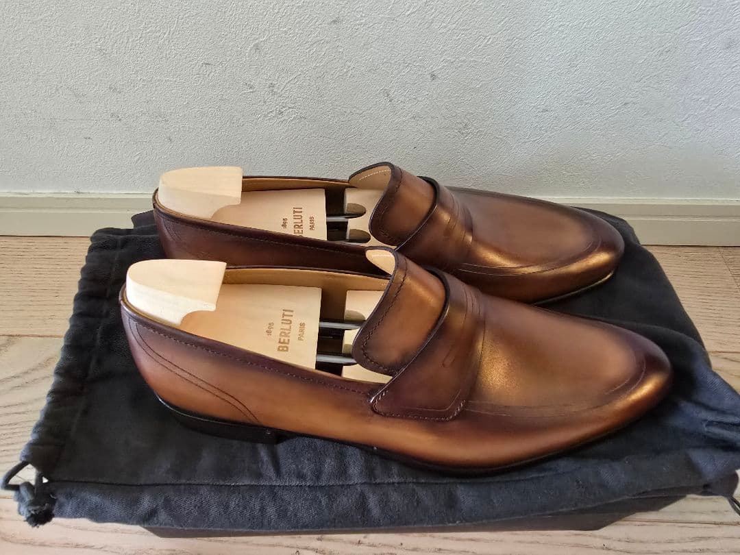 ※純正シューツリー&未使用品　ベルルッティ　ブリュレ7E
