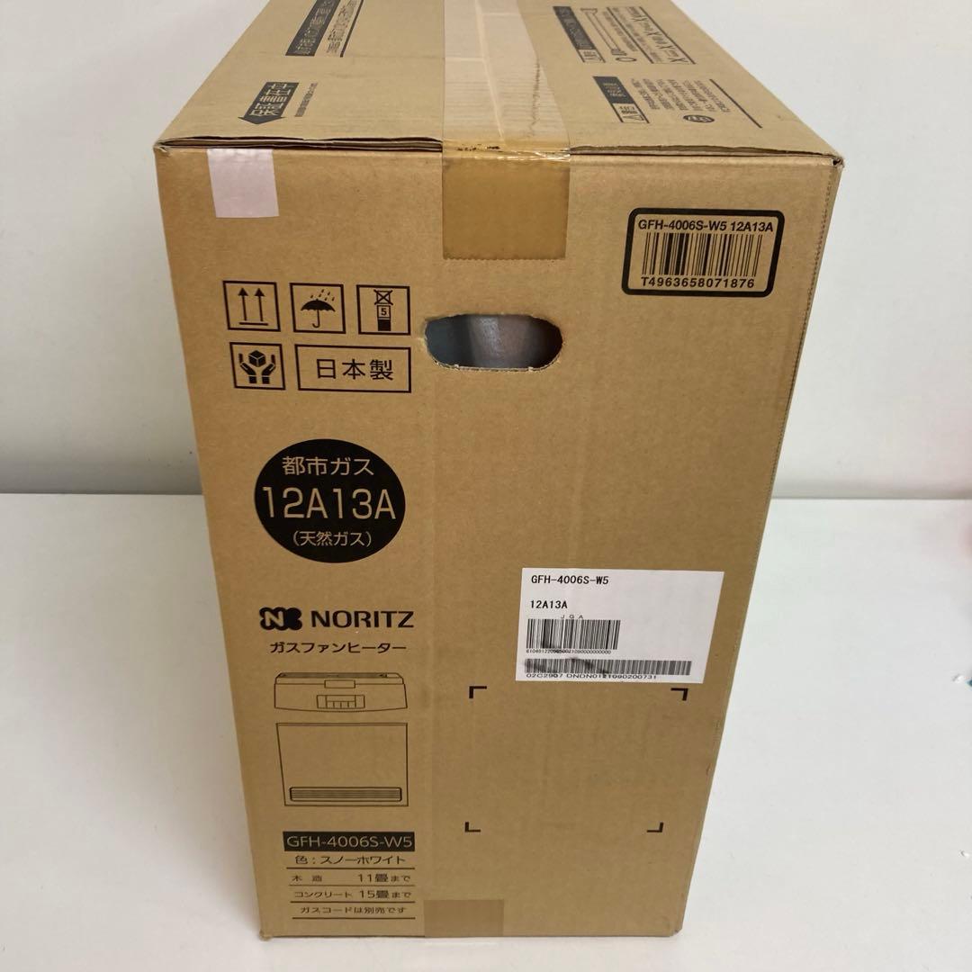 A721- NORITZ ガスファンヒーター GFH-4006S-W5