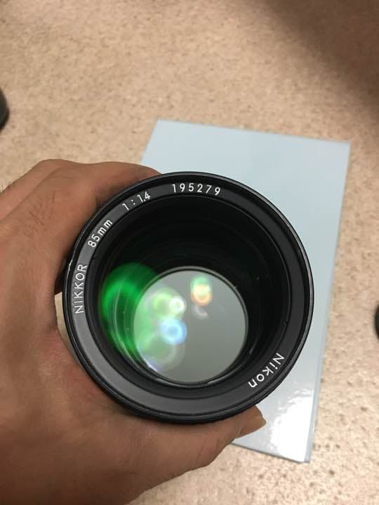 レンズ(単焦点) Nikon  Ai-S NIKKOR  85mm 1.4