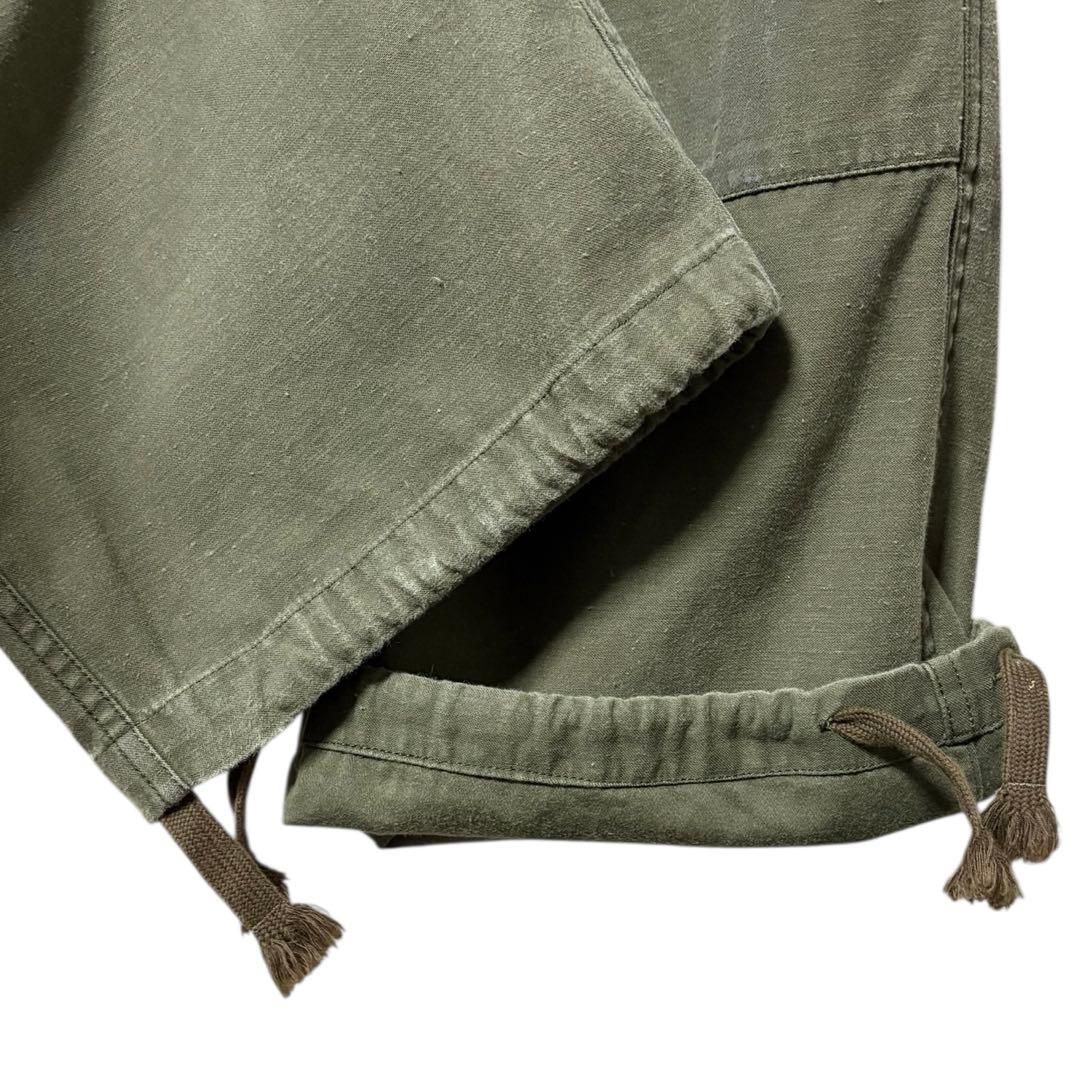 blue J.S.STEAD ミリタリーパンツ ペンキ 1点物