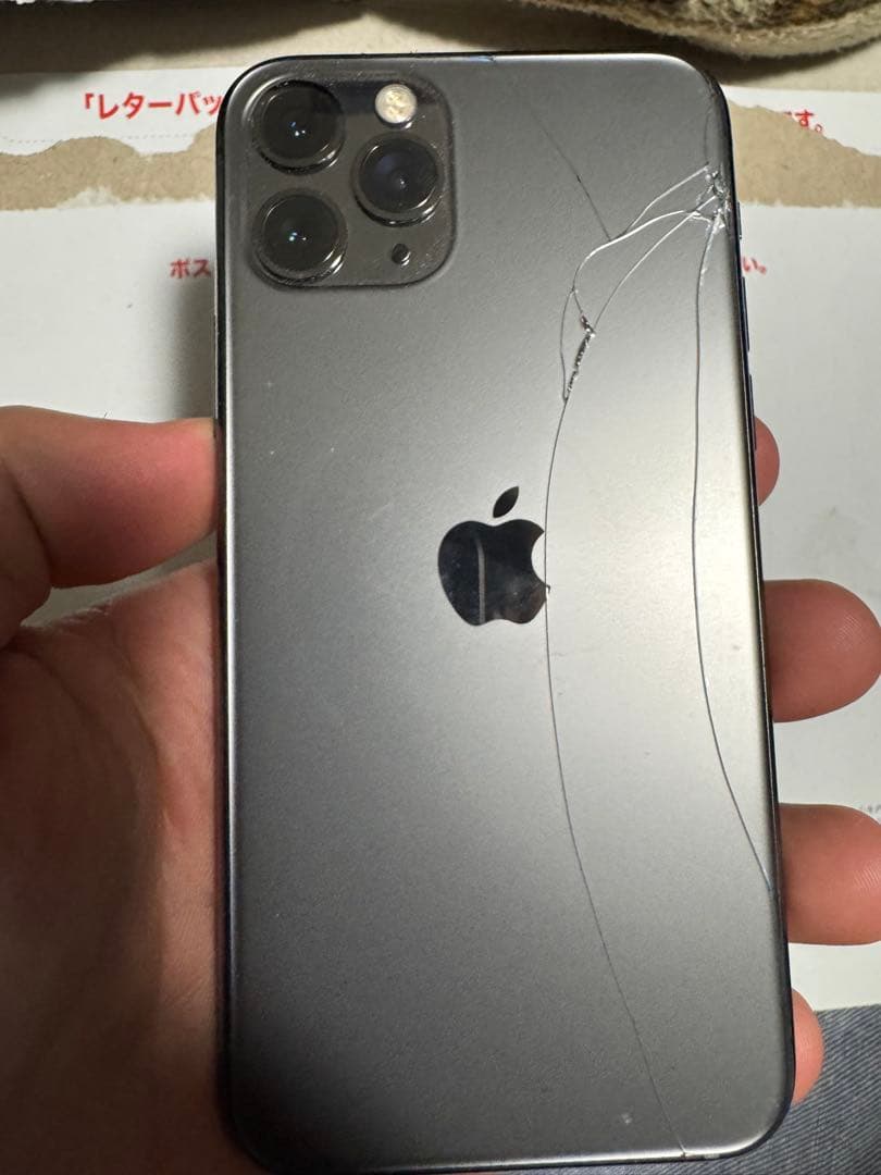 Apple iPhone 11 pro スペースグレー 本体 64GB