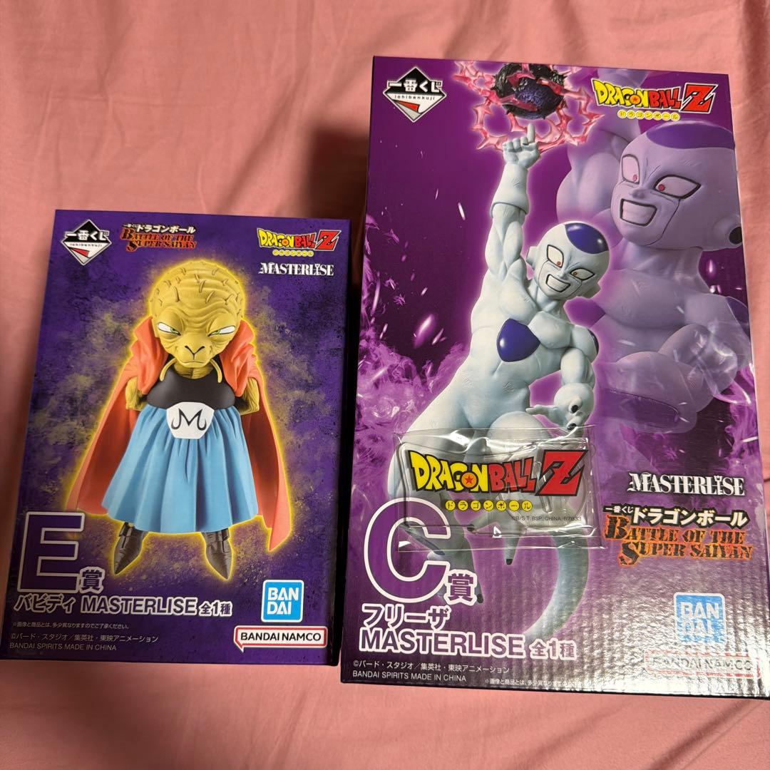 ドラゴンボール 一番くじ C賞 フリーザ E賞 バビディ 新品未開封　アクスタ付
