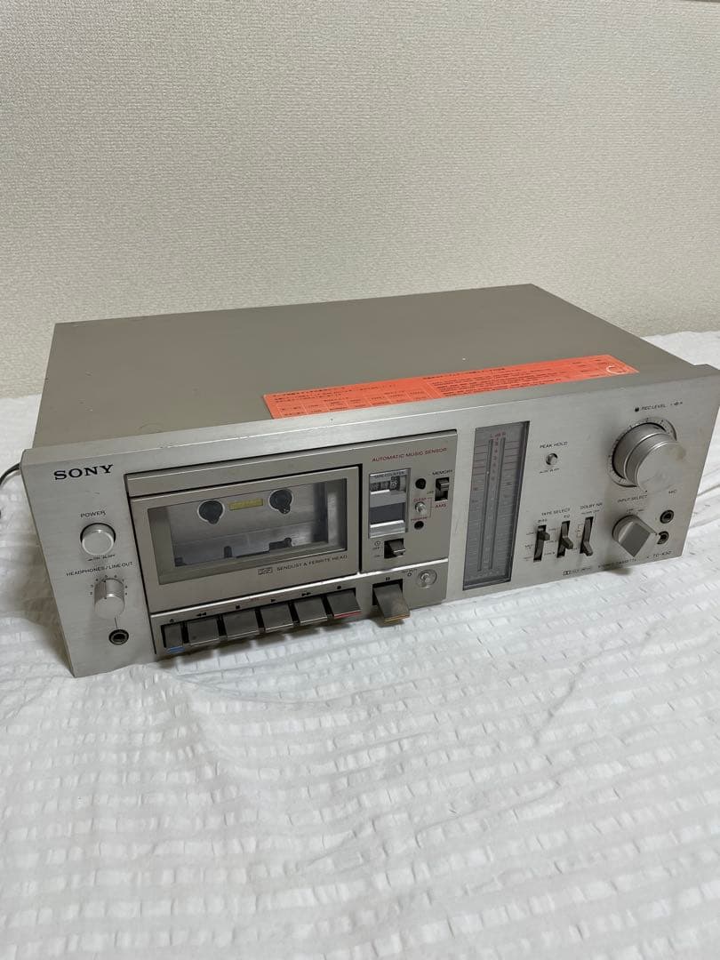 SONY テープコーダーTAPE ￼CORDER TC-K50