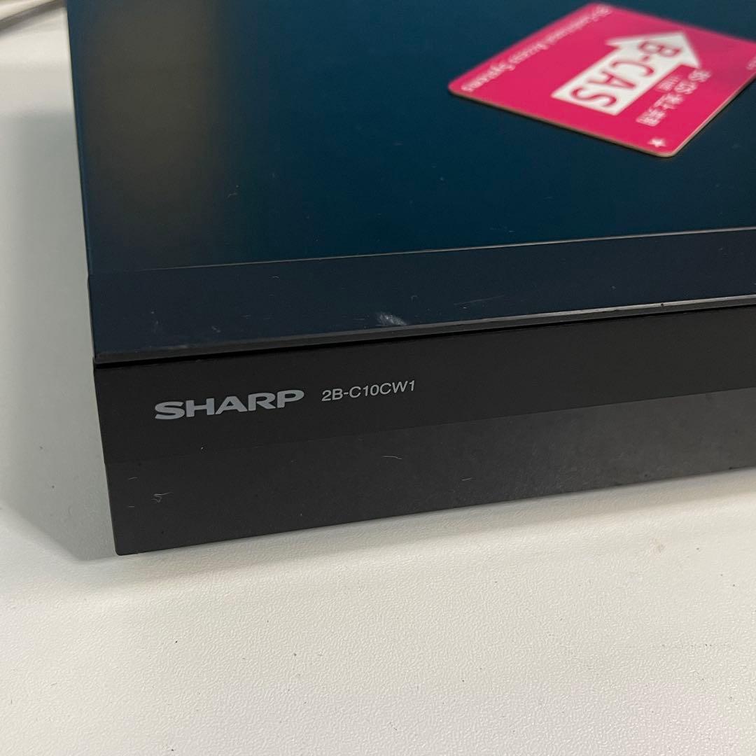 SHARP ブルーレイレコーダー 2B-C10CW1 2021年動作品