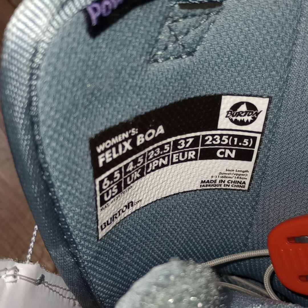 美品　BURTON　スノーボードブーツ　 23.5cm　レディース