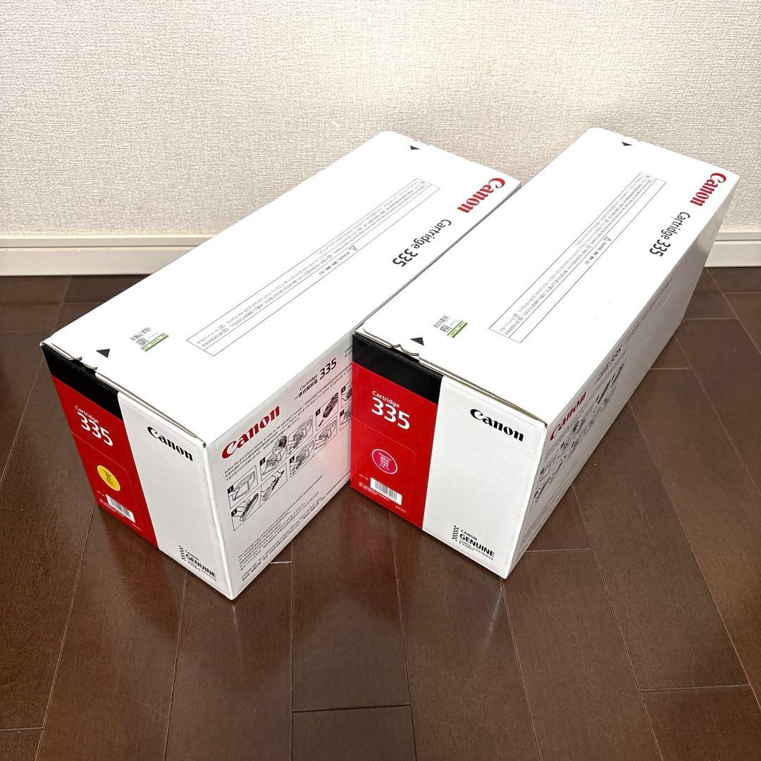 Canon トナー カートリッジ　イエロー　マゼンタ　新品未使用　伝票貼り後無し