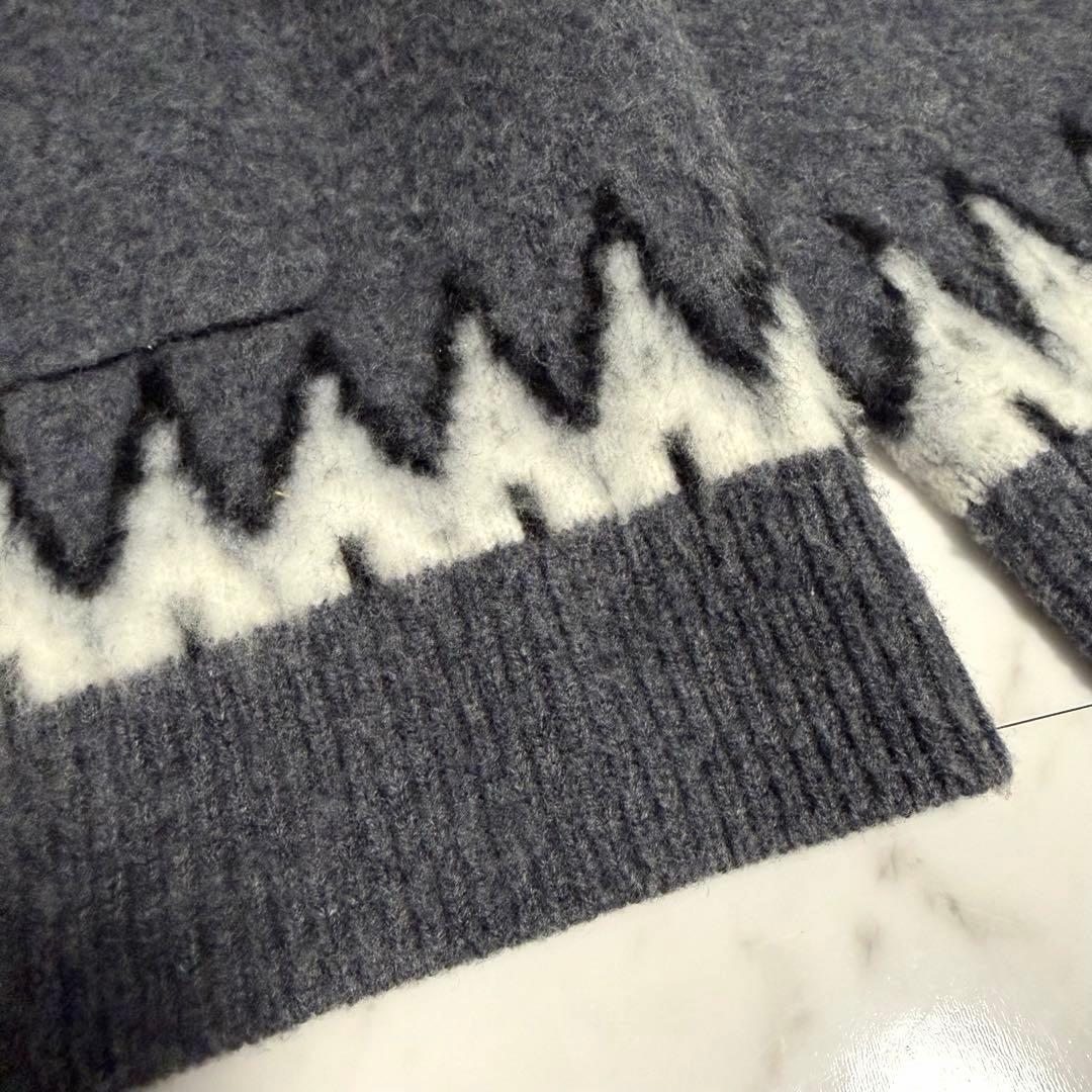 2024✨️完売品 アニュアンス ノルディック ニット カーディガン グレー