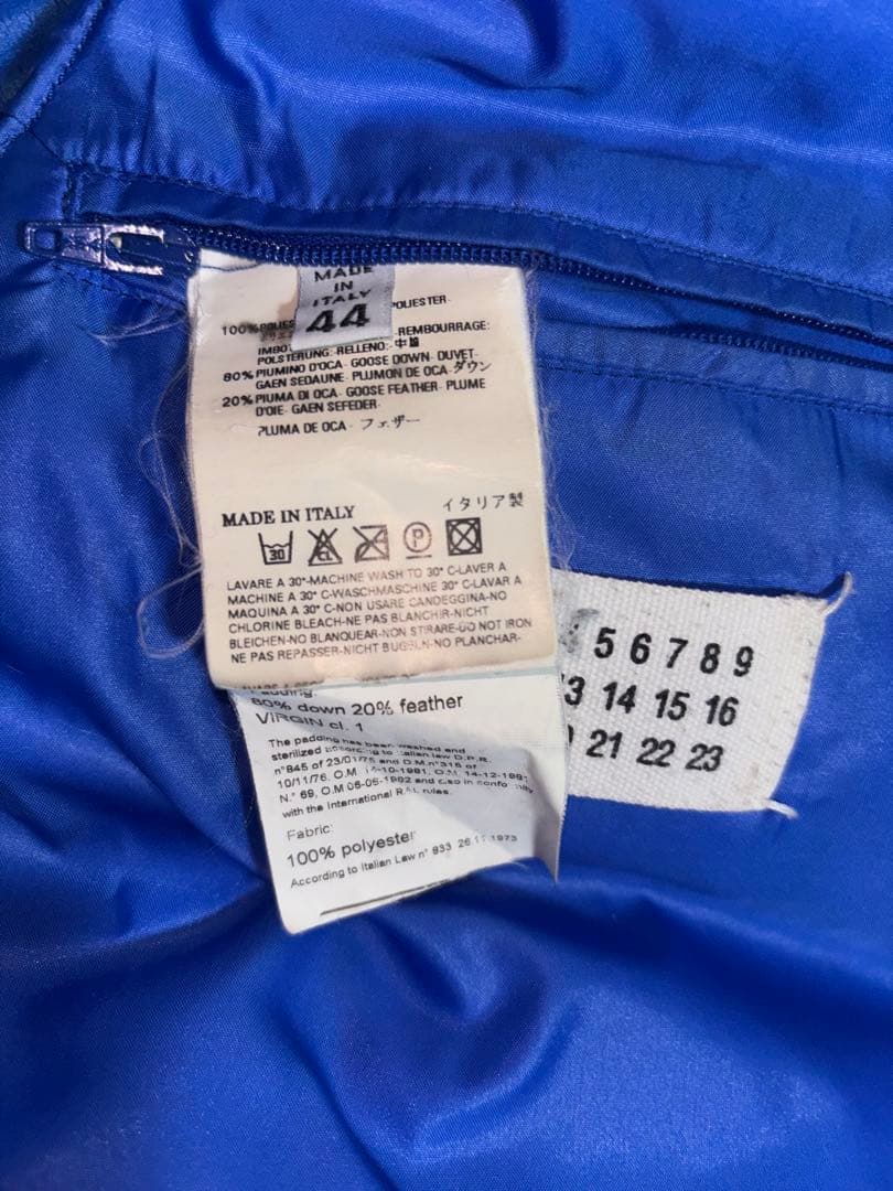 Martin Margielaマルタンマルジェラ　ダウンベスト44 08AW