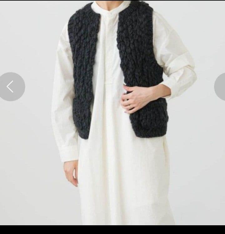 かぐれ 2023AW ネパールハンドニットベスト