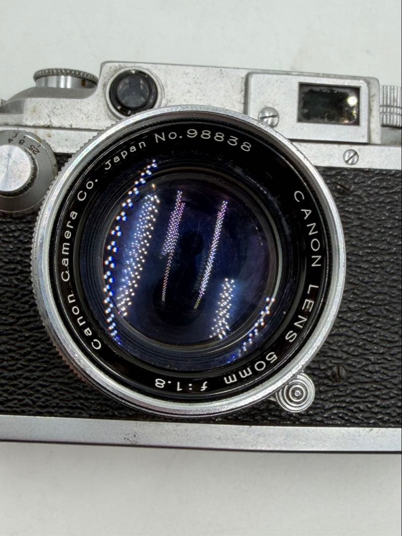 Canon　レンジファインダーカメラ　フィルムカメラ　レンズ50mmf:1.8