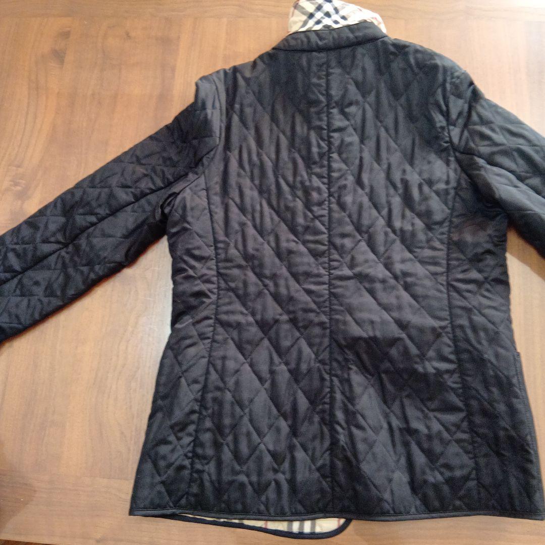 バーバリーキルティング黒ジャケット美品