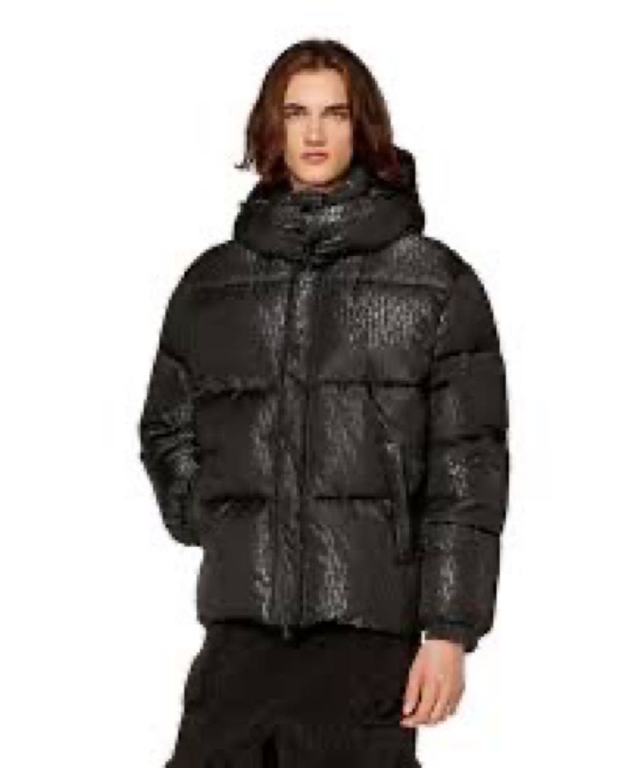 DIESEL ダウンジャケット　モノグラム