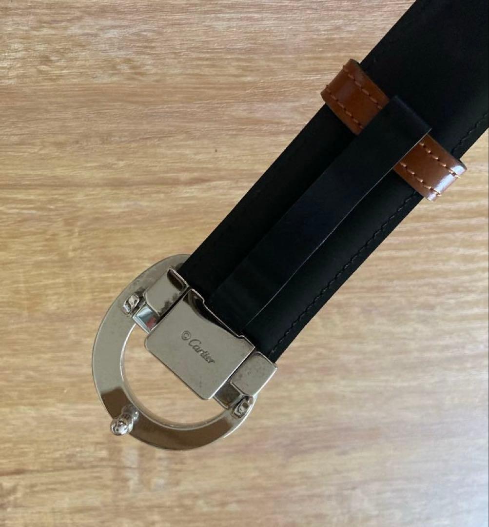 カルティエ ベルト リバーシブル
