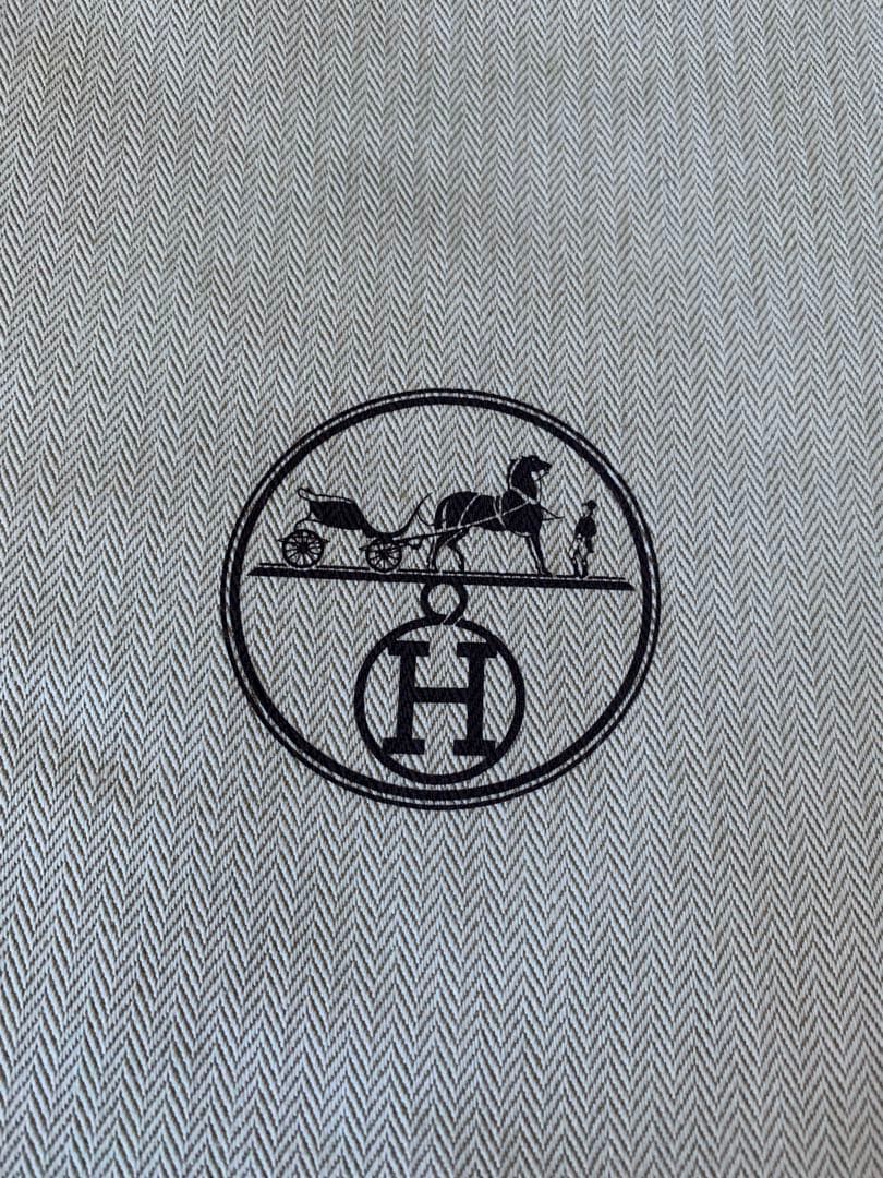 正規品　美品エルメス 巾着袋 バッグ保存袋 （44x37cm）