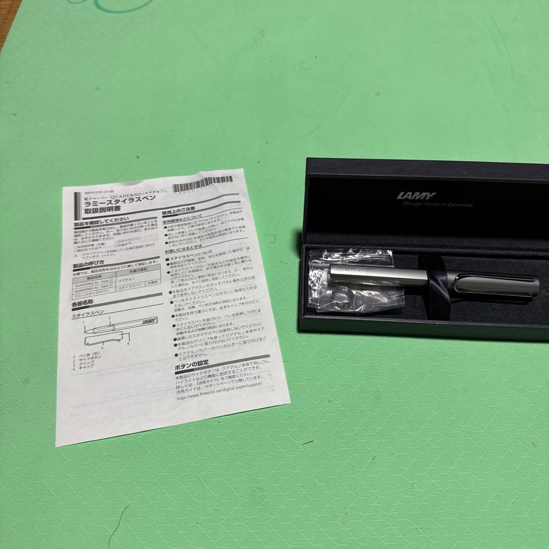 QUADERNO A4（Gen.2) クアデルノ　 専用カバー　ラミーペン付