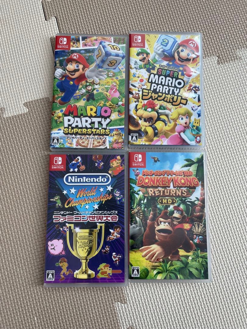 Nintendo Switch ゲームパッケージ4本セット