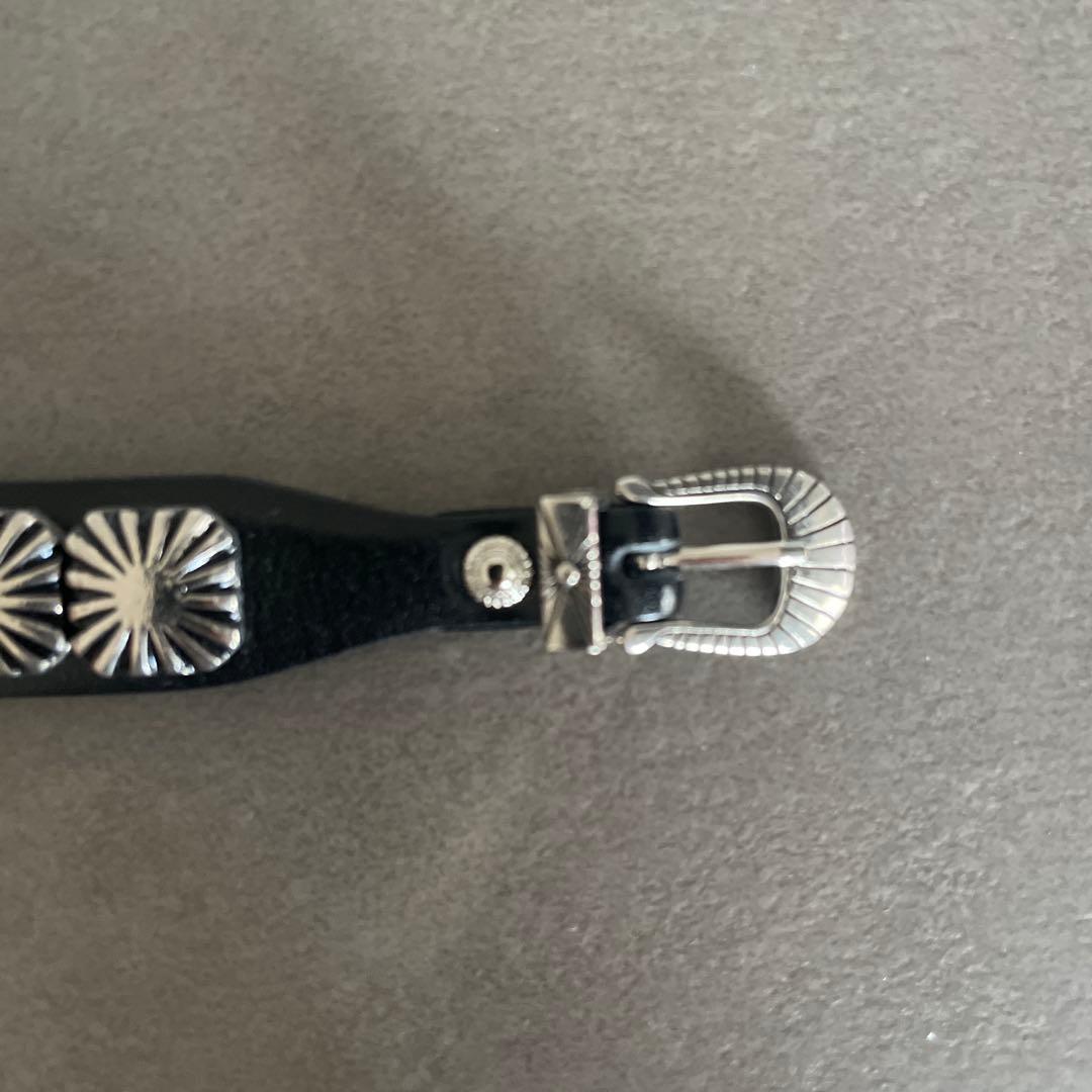 TOGA レザー スタッズバングル