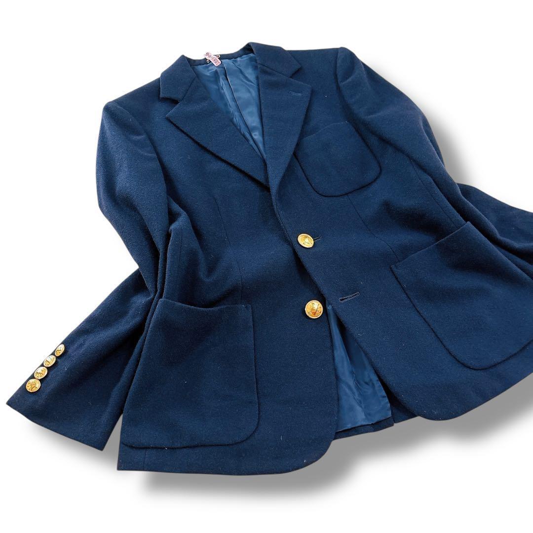 美品 Ralph Lauren テーラードジャケット 紺ブレ 金ボタン ブレザー