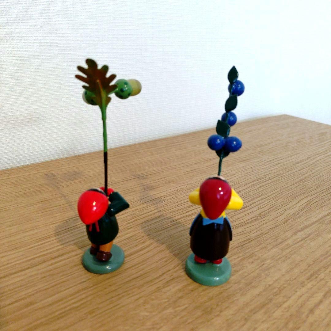 ドイツ木製人形　ブルーメンキンダー秋冬