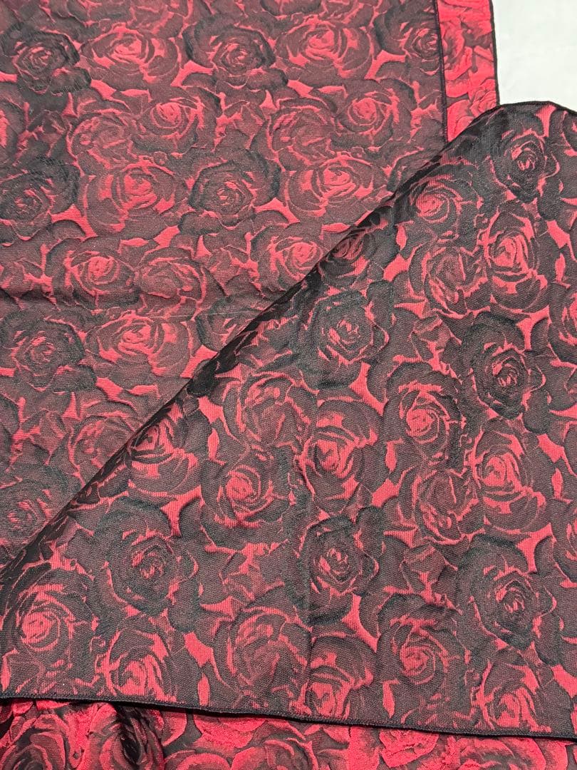 大人兵児帯【ブラックリリー】【ローズ】　セット