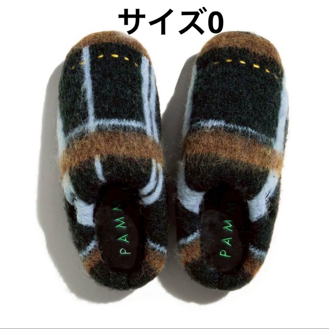 Subu x pamm 透明なジャングルブラウン　サイズ0 22〜23.5cm