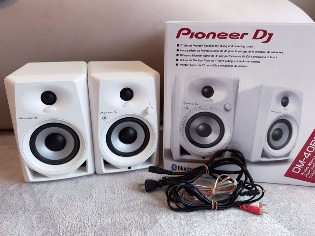 Pioneer DJ DM-40BT-W ホワイト