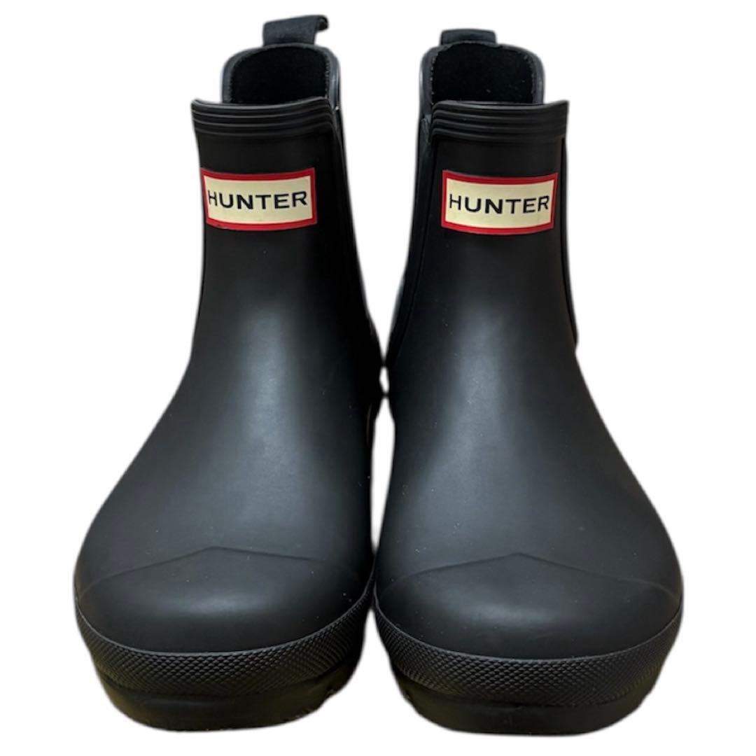 どらさん専用　HUNTER ハンター　ショートブーツ　黒　EU38 ／24cm