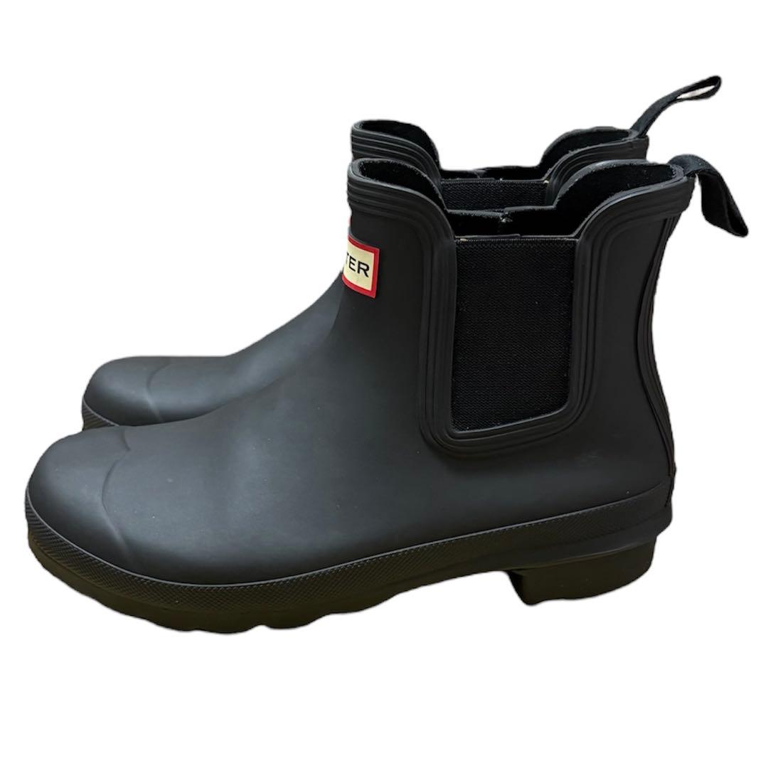 どらさん専用　HUNTER ハンター　ショートブーツ　黒　EU38 ／24cm